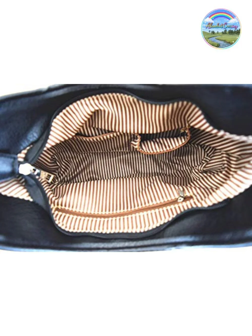 Fringe Conchos Gem Rhinestone Woven Leather Purse Shoulder Bag Wallet Set
